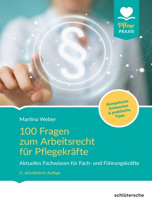 cover image of 100 Fragen zum Arbeitsrecht für Pflegekräfte